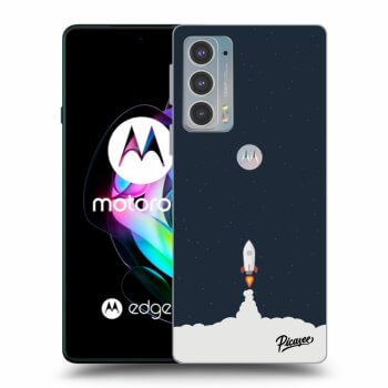 Picasee husă neagră din silicon pentru Motorola Edge 20 - Astronaut 2
