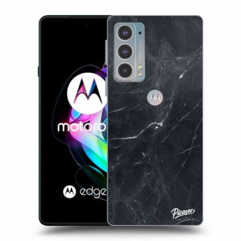 Husă pentru Motorola Edge 20 - Black marble