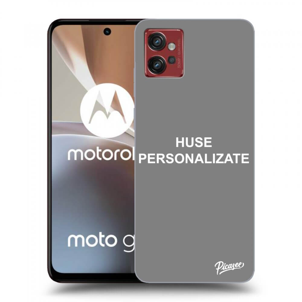 Picasee husă neagră din silicon pentru Motorola Moto G32 - Huse personalizate