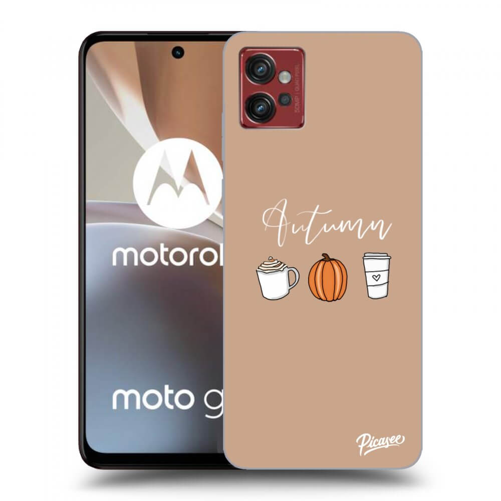 Picasee husă neagră din silicon pentru Motorola Moto G32 - Autumn
