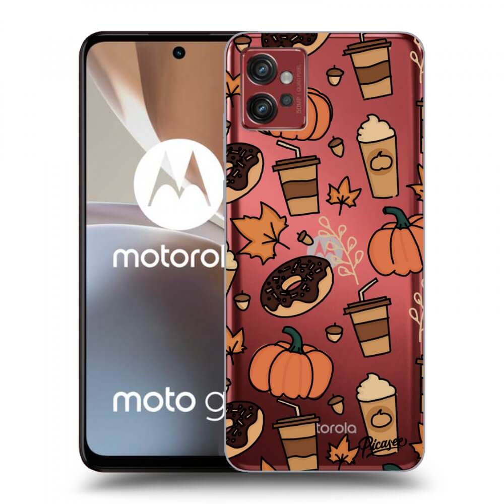 Picasee husă transparentă din silicon pentru Motorola Moto G32 - Fallovers