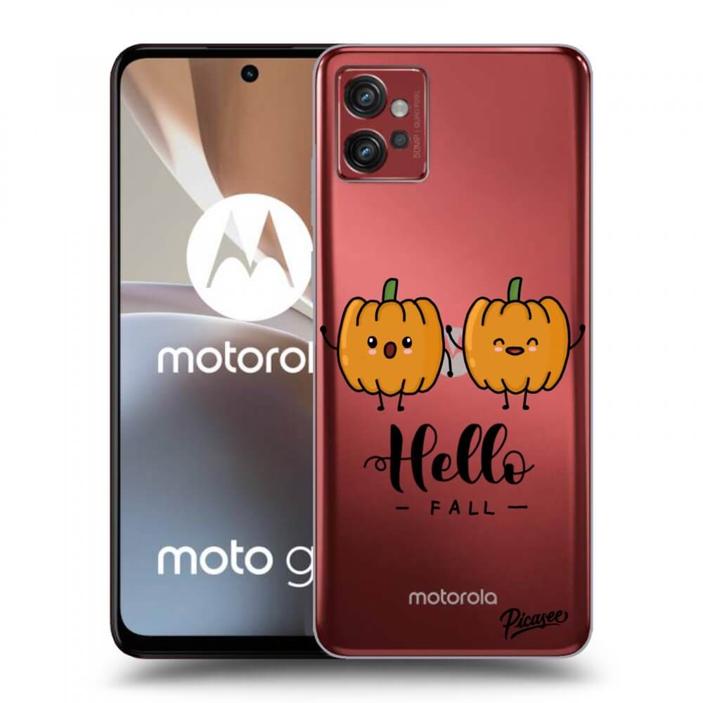 Picasee husă transparentă din silicon pentru Motorola Moto G32 - Hallo Fall