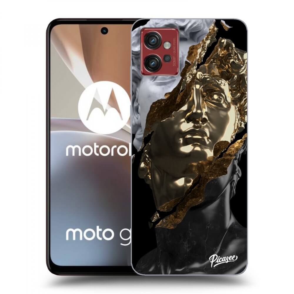 Picasee husă neagră din silicon pentru Motorola Moto G32 - Trigger