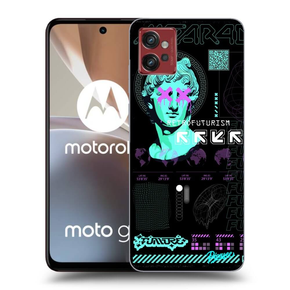 Picasee husă transparentă din silicon pentru Motorola Moto G32 - RETRO