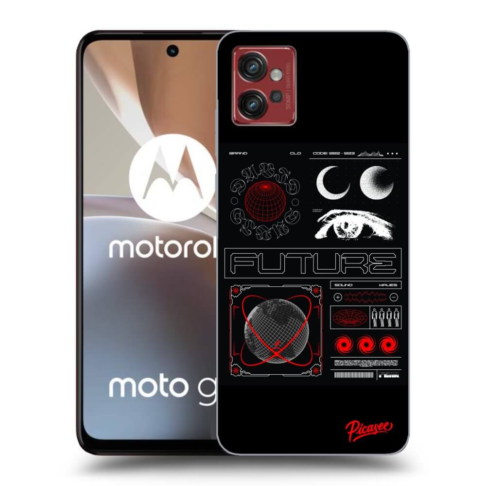 Picasee husă transparentă din silicon pentru Motorola Moto G32 - WAVES