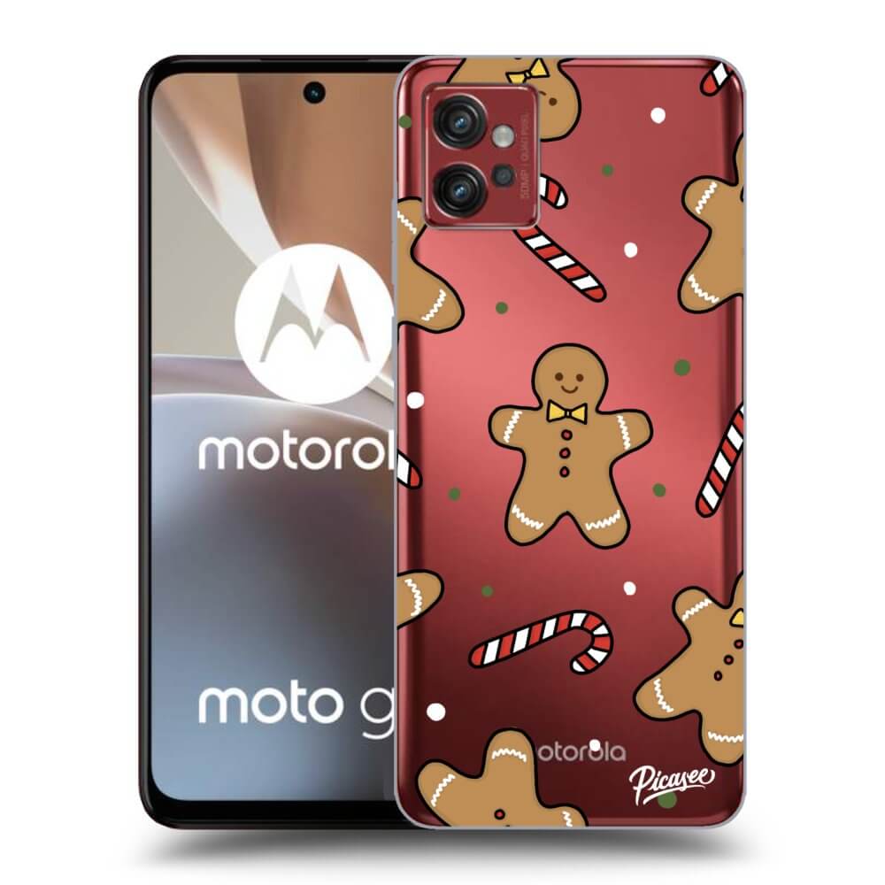 Picasee husă transparentă din silicon pentru Motorola Moto G32 - Gingerbread