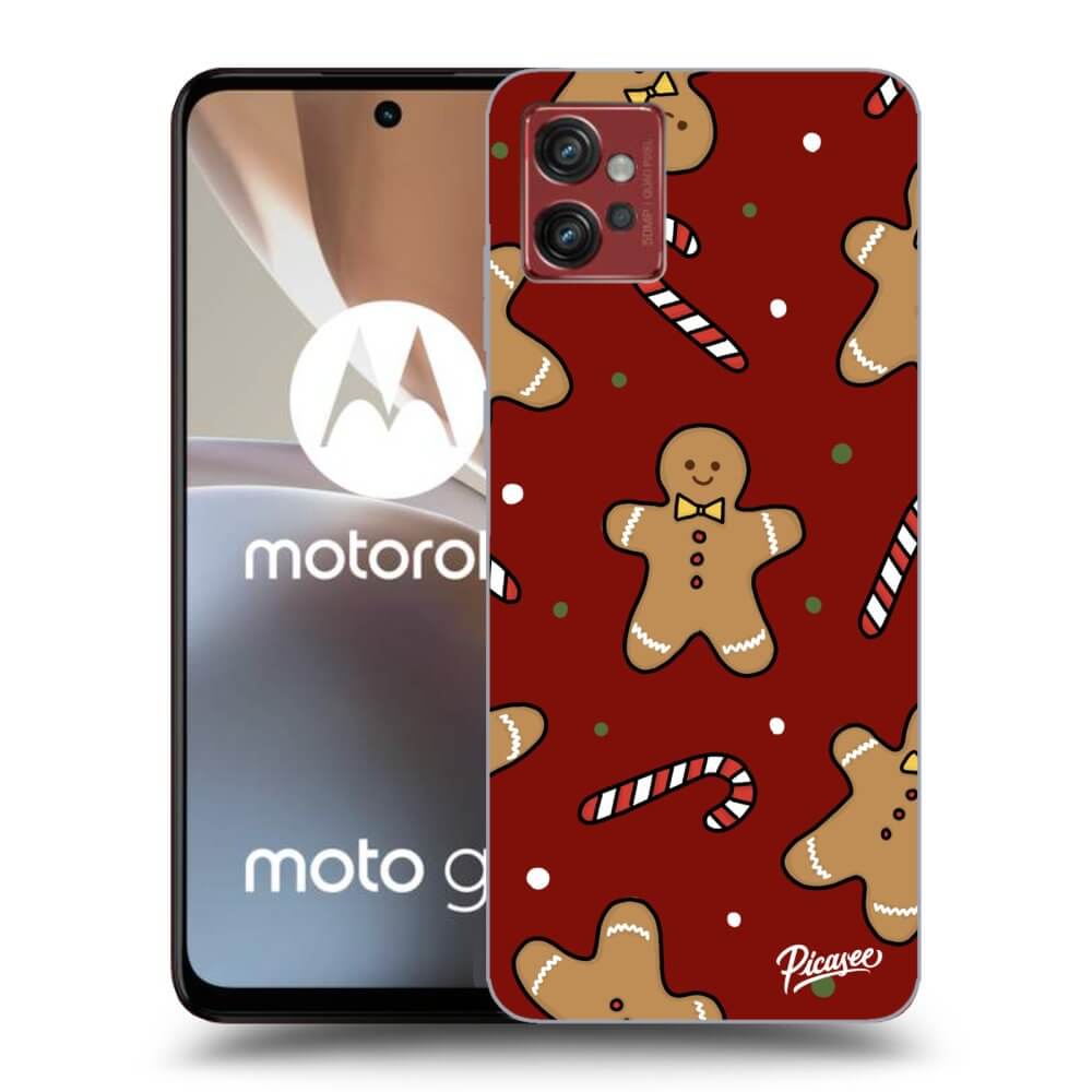 Picasee husă transparentă din silicon pentru Motorola Moto G32 - Gingerbread 2