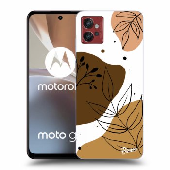 Picasee husă neagră din silicon pentru Motorola Moto G32 - Boho style