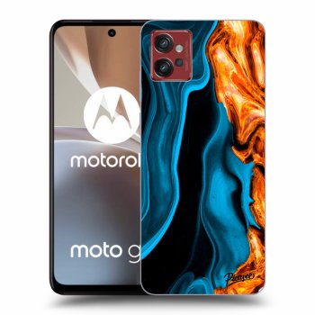 Husă pentru Motorola Moto G32 - Gold blue