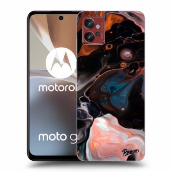 Picasee husă neagră din silicon pentru Motorola Moto G32 - Cream