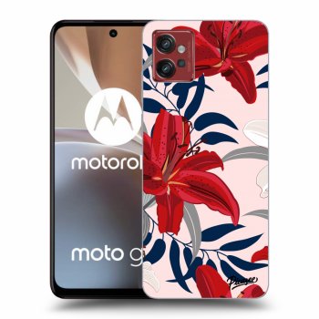 Husă pentru Motorola Moto G32 - Red Lily