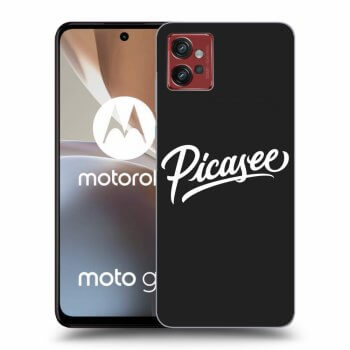 Picasee husă neagră din silicon pentru Motorola Moto G32 - Picasee - White