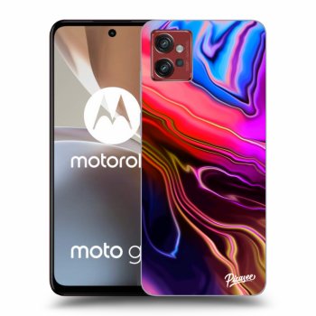 Picasee husă transparentă din silicon pentru Motorola Moto G32 - Electric