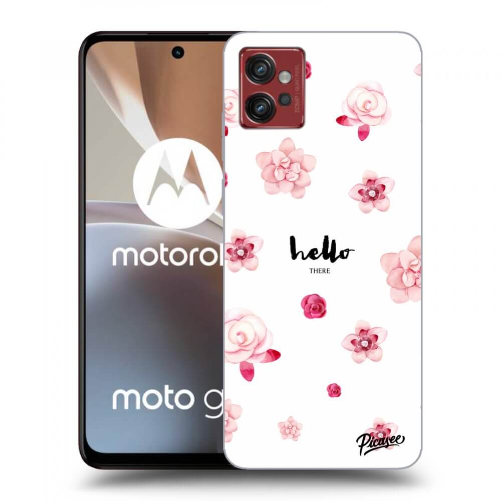 Picasee husă transparentă din silicon pentru Motorola Moto G32 - Hello there