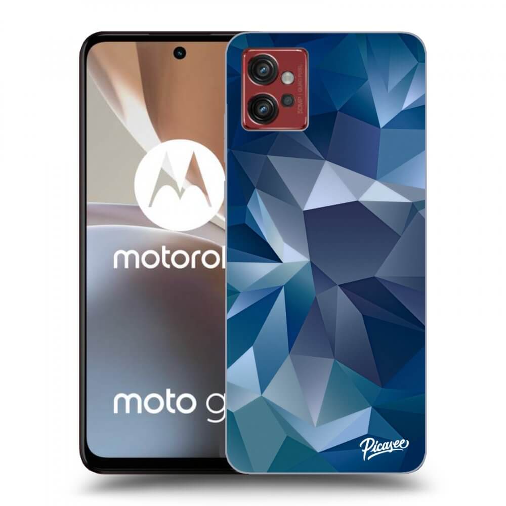 Picasee husă neagră din silicon pentru Motorola Moto G32 - Wallpaper