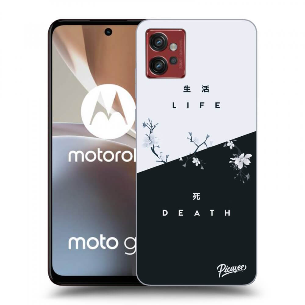Picasee husă transparentă din silicon pentru Motorola Moto G32 - Life - Death