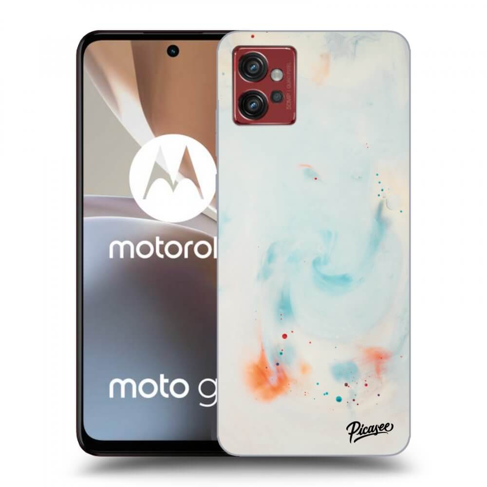 Picasee husă transparentă din silicon pentru Motorola Moto G32 - Splash