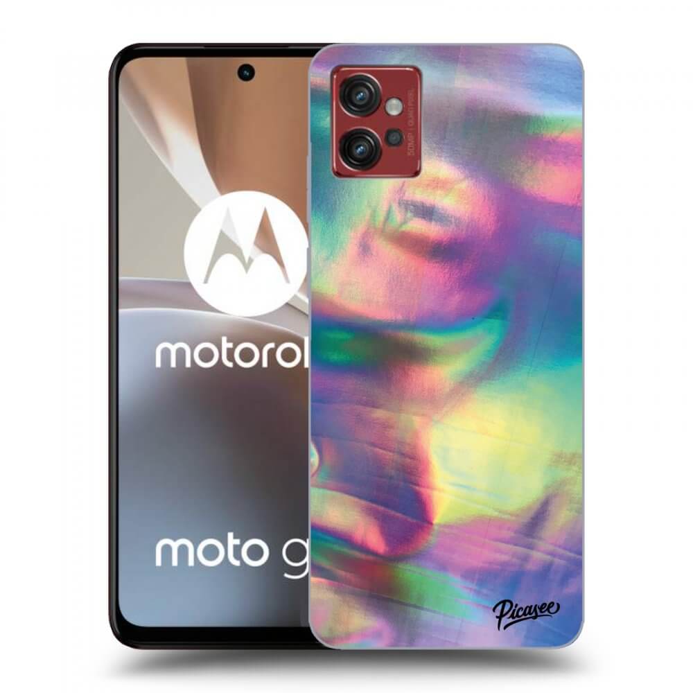 Picasee husă transparentă din silicon pentru Motorola Moto G32 - Holo