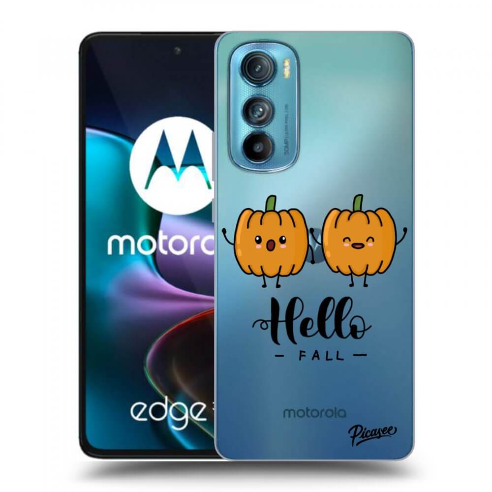 Picasee husă transparentă din silicon pentru Motorola Edge 30 - Hallo Fall