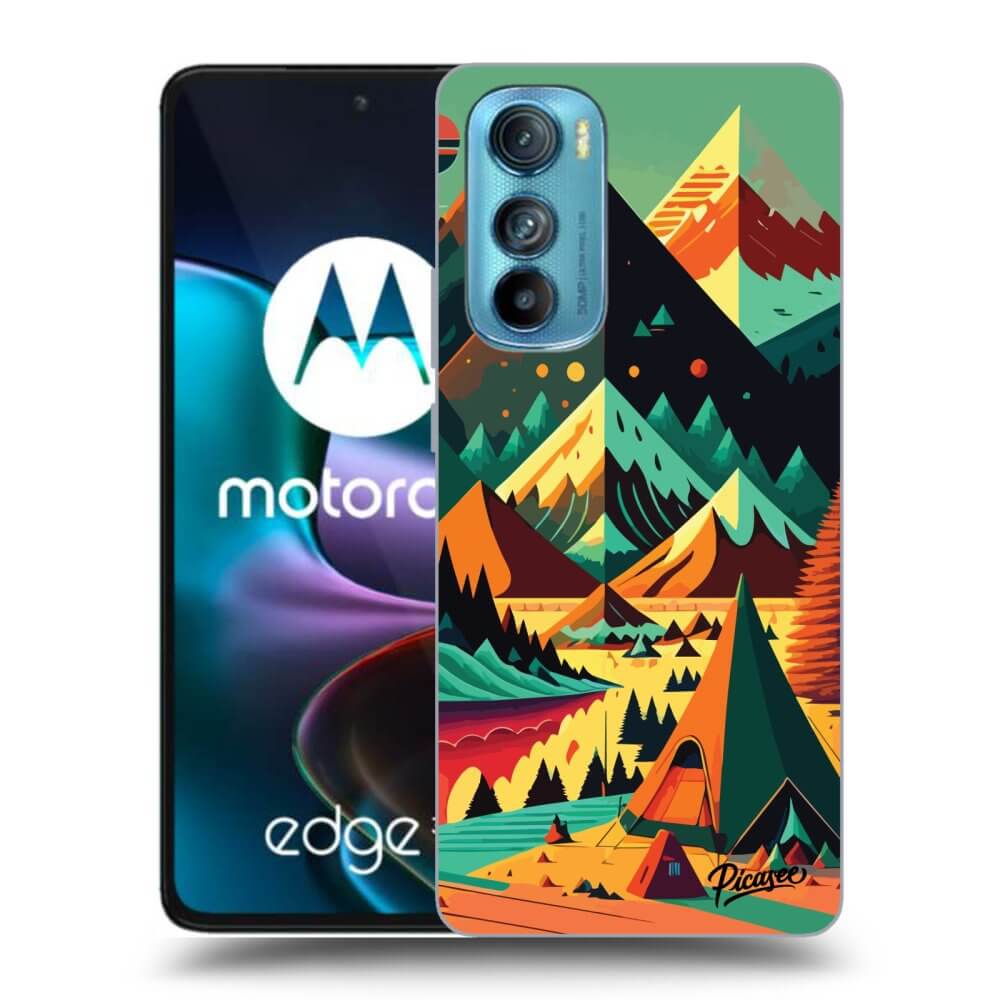 Picasee husă neagră din silicon pentru Motorola Edge 30 - Colorado