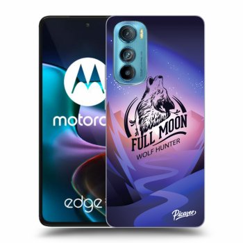 Picasee husă neagră din silicon pentru Motorola Edge 30 - Wolf