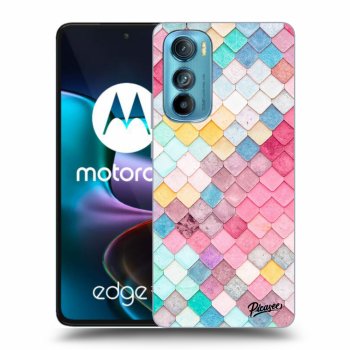 Husă pentru Motorola Edge 30 - Colorful roof