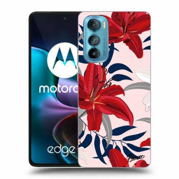 Husă pentru Motorola Edge 30 - Red Lily