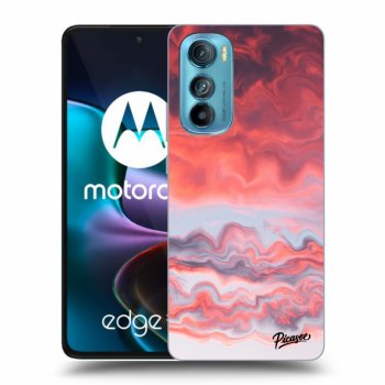 Picasee husă transparentă din silicon pentru Motorola Edge 30 - Sunset