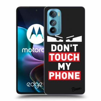 Picasee husă neagră din silicon pentru Motorola Edge 30 - Shadow Eye - Transparent