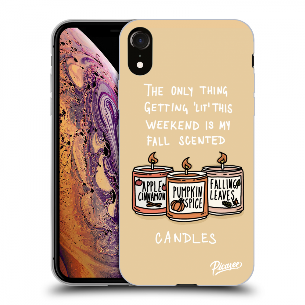 Picasee ULTIMATE CASE pentru Apple iPhone XR - Candles