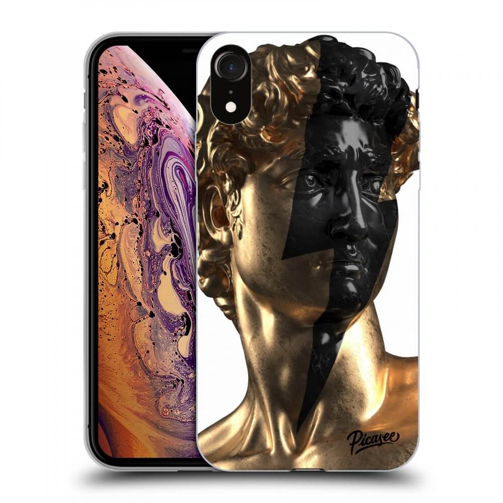 Picasee ULTIMATE CASE pentru Apple iPhone XR - Wildfire - Gold
