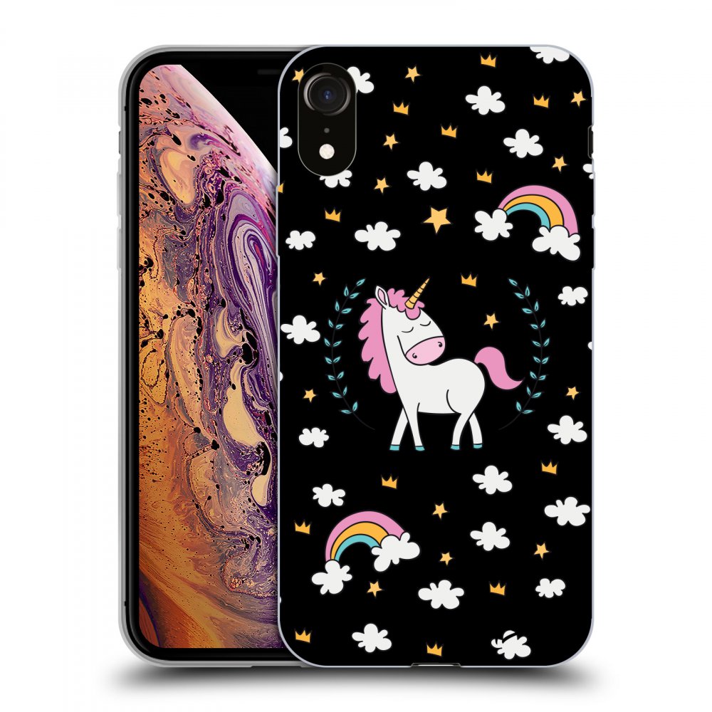Picasee ULTIMATE CASE pentru Apple iPhone XR - Unicorn star heaven