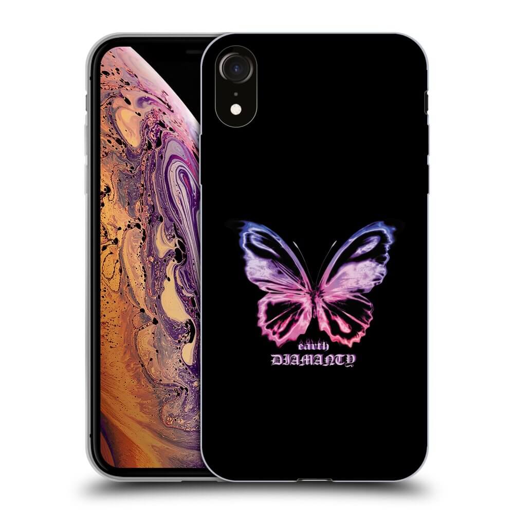 Picasee ULTIMATE CASE pentru Apple iPhone XR - Diamanty Purple