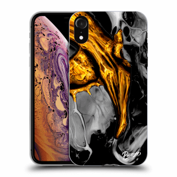 Husă pentru Apple iPhone XR - Black Gold