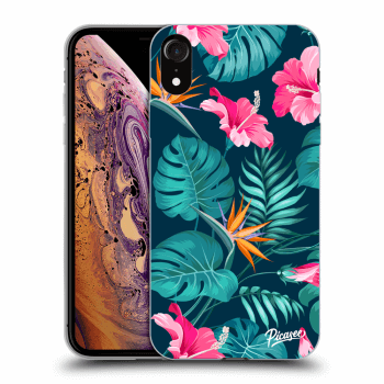 Husă pentru Apple iPhone XR - Pink Monstera