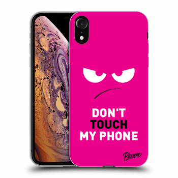 Picasee ULTIMATE CASE pentru Apple iPhone XR - Angry Eyes - Pink