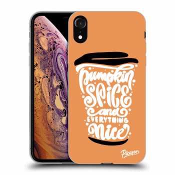 Husă pentru Apple iPhone XR - Pumpkin coffee