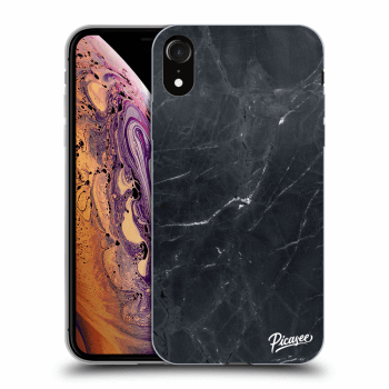 Husă pentru Apple iPhone XR - Black marble