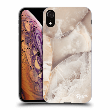 Picasee ULTIMATE CASE pentru Apple iPhone XR - Cream marble