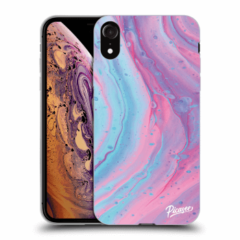 Husă pentru Apple iPhone XR - Pink liquid