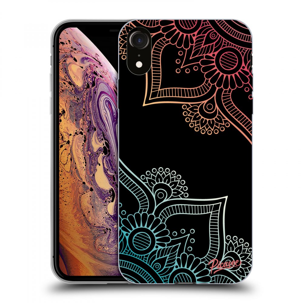 Picasee ULTIMATE CASE pentru Apple iPhone XR - Flowers pattern