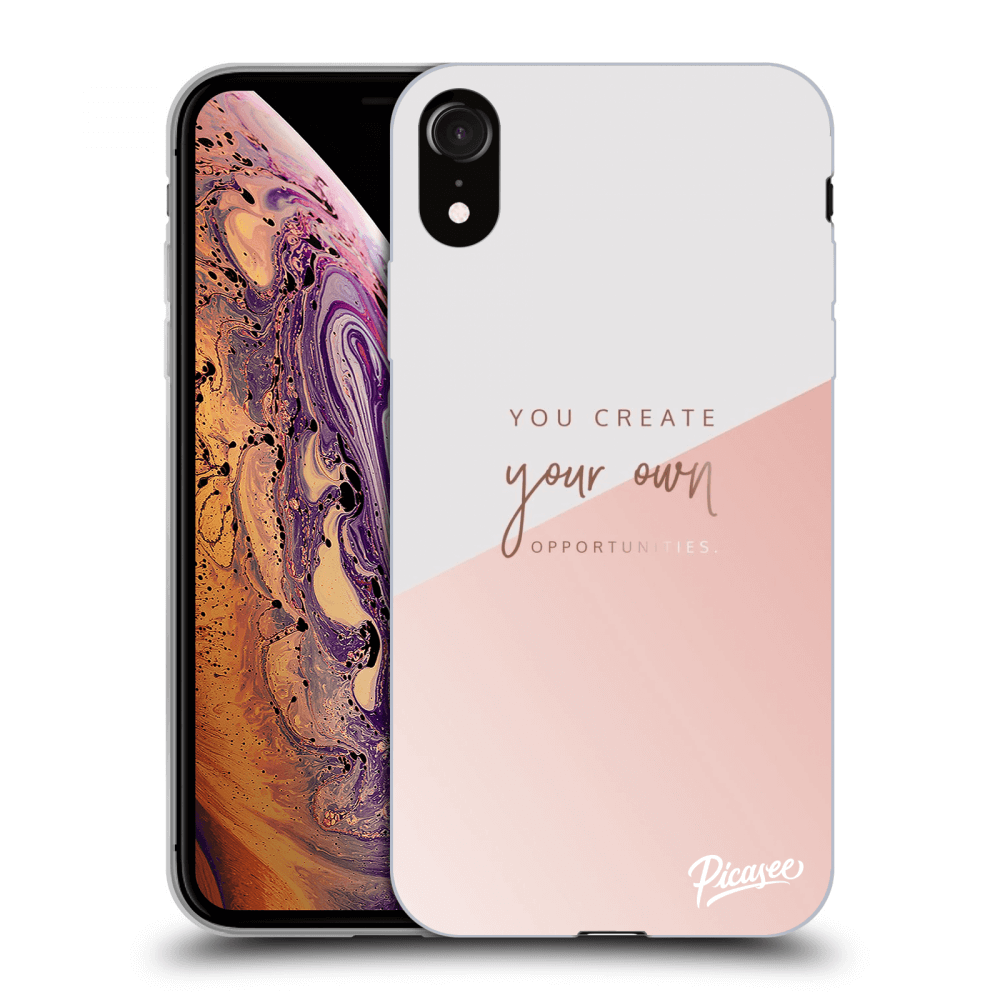 Picasee ULTIMATE CASE pentru Apple iPhone XR - You create your own opportunities