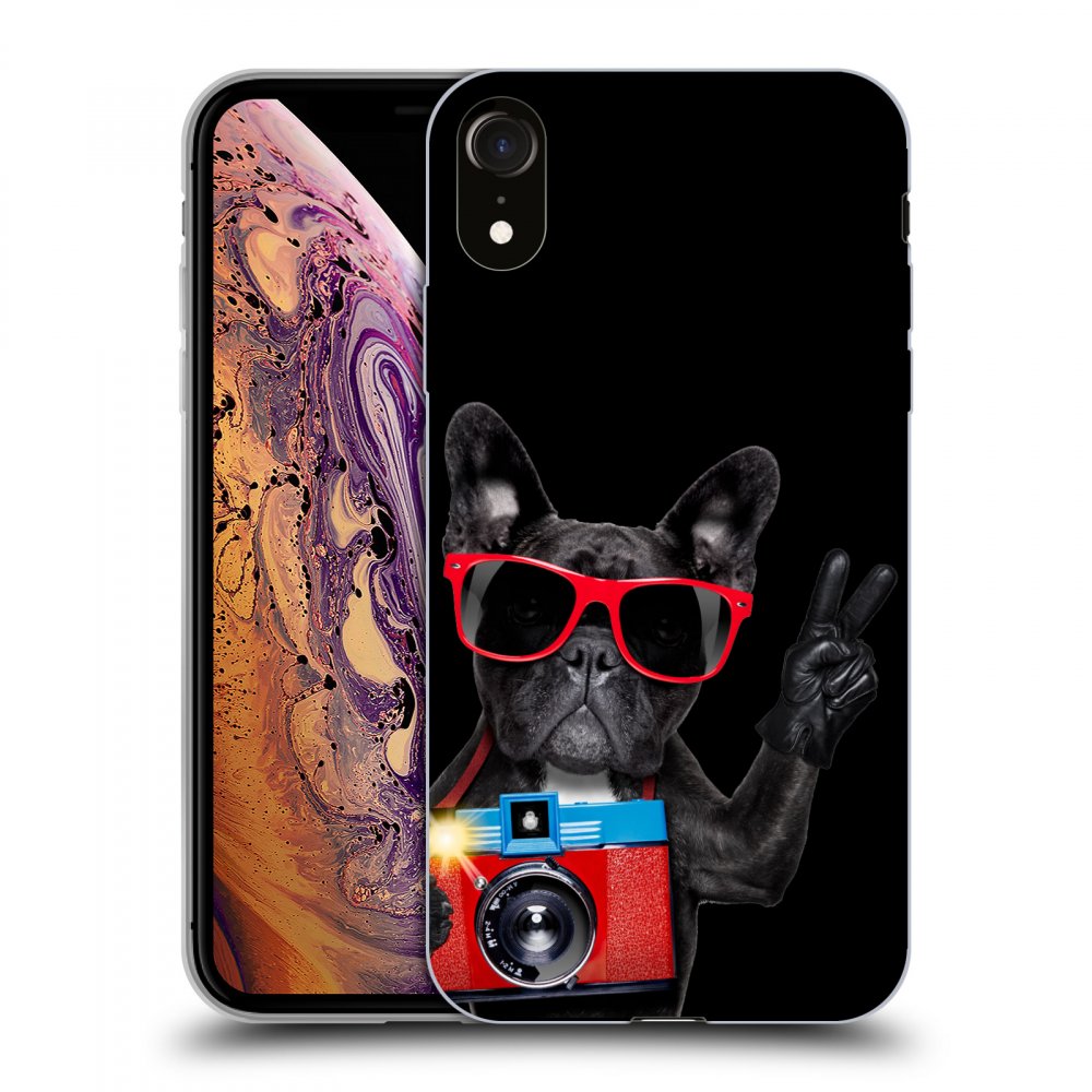 Picasee ULTIMATE CASE pentru Apple iPhone XR - French Bulldog