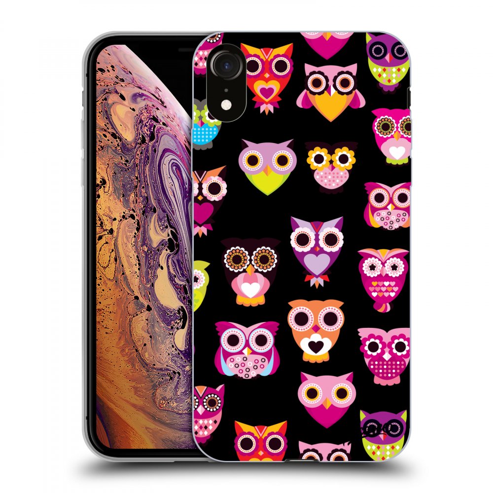 Picasee ULTIMATE CASE pentru Apple iPhone XR - Owls