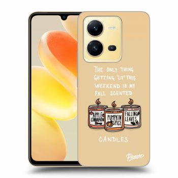 Husă pentru Vivo X80 Lite - Candles