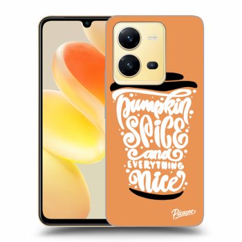 Husă pentru Vivo X80 Lite - Pumpkin coffee