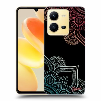 Husă pentru Vivo X80 Lite - Flowers pattern