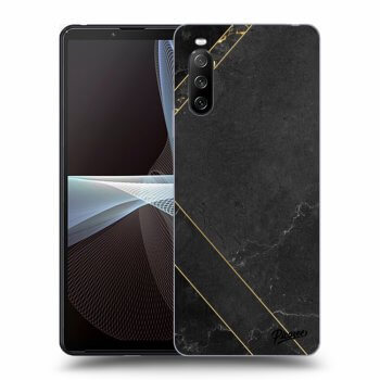 Husă pentru Sony Xperia 10 III - Black tile