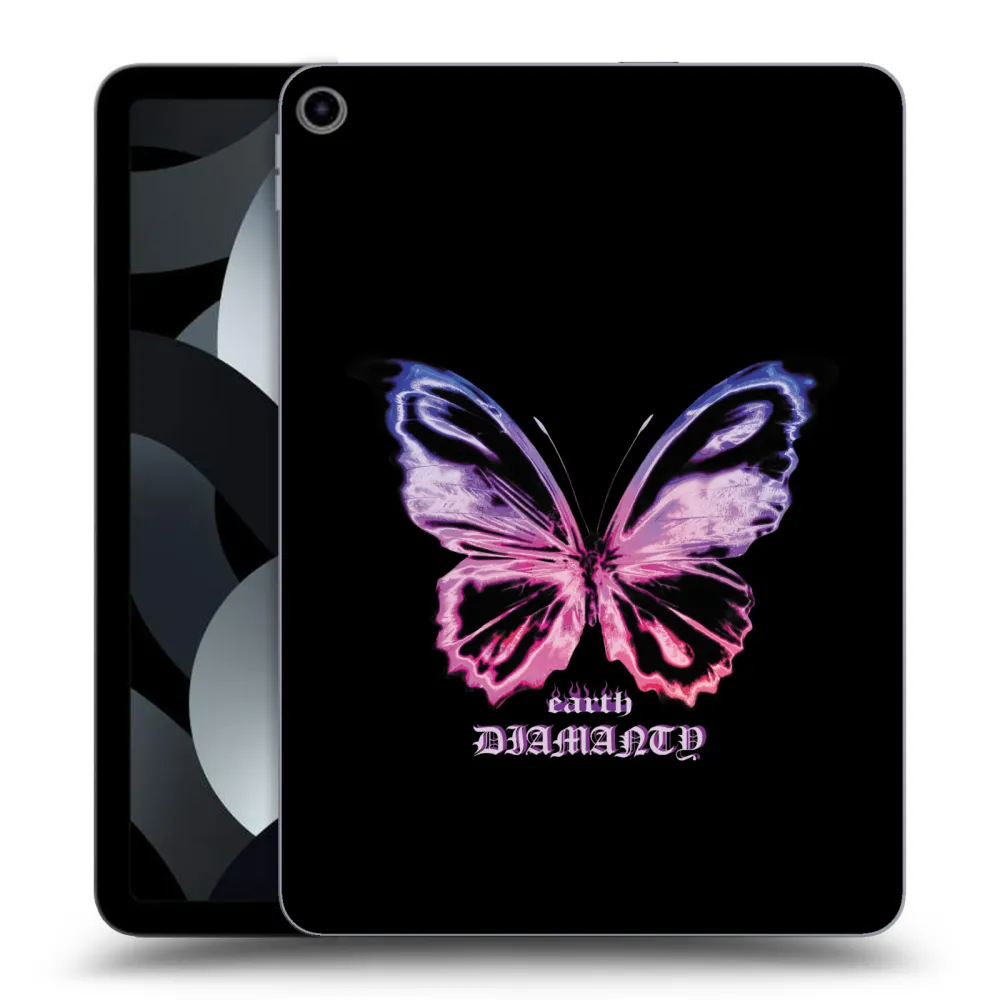 Picasee husă transparentă din silicon pentru Apple iPad Pro 11" 2019 (1.gen.) - Diamanty Purple