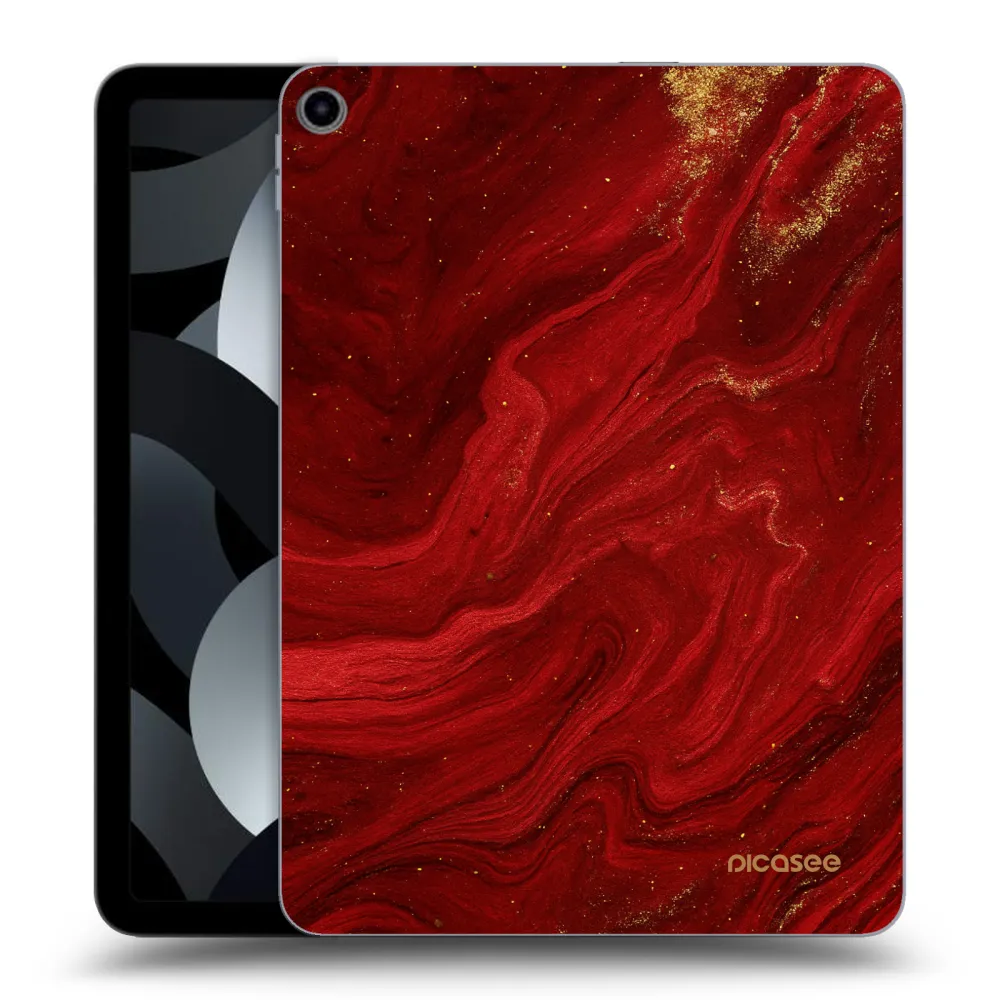 Picasee husă transparentă din silicon pentru Apple iPad Pro 11" 2019 (1.gen.) - Red